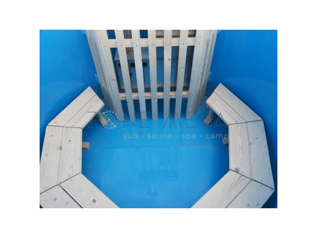 Medinis Kubilas su plastiku KM1200