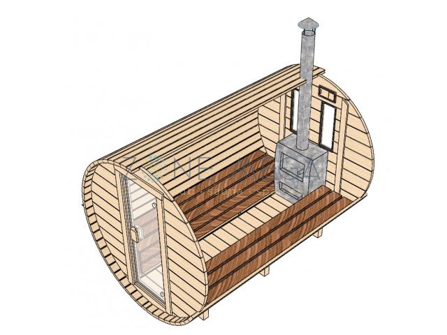 Mobili pirtis BARREL